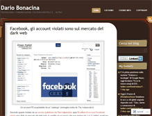 Tablet Screenshot of blog.dariobonacina.net